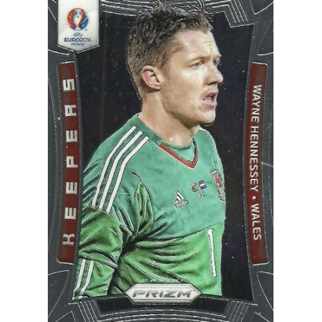 Wayne Hennessey Wales Keepers K-12 Prizm Uefa Euro 2016 France