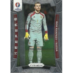 Igor Akinfeev Russia Keepers K-17 Prizm Uefa Euro 2016 France
