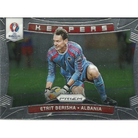 Etrit Berisha Albania Keepers K-19 Prizm Uefa Euro 2016 France