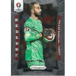 Volkan Babacan Turkey Keepers K-20 Prizm Uefa Euro 2016 France