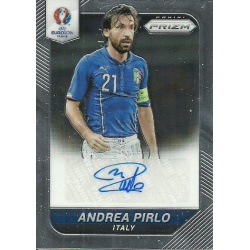 Andrea Pirlo Italy Signatures S-14 Prizm Uefa Euro 2016 France