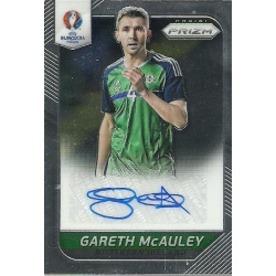 Gareth McAuley Northern Ireland Signatures S-17 Prizm Uefa Euro 2016 France
