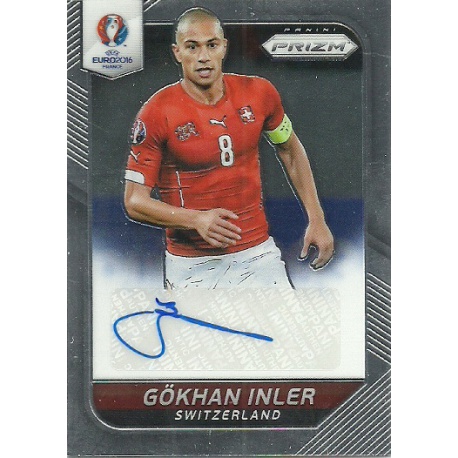 Gokhan Inler Switzerland Signatures S-30 Prizm Uefa Euro 2016 France