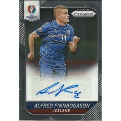 Alfred Finnbogason Iceland Signatures S-66 Prizm Uefa Euro 2016 France