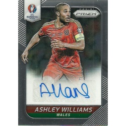 Ashley Williams Wales Signatures S-78 Prizm Uefa Euro 2016 France
