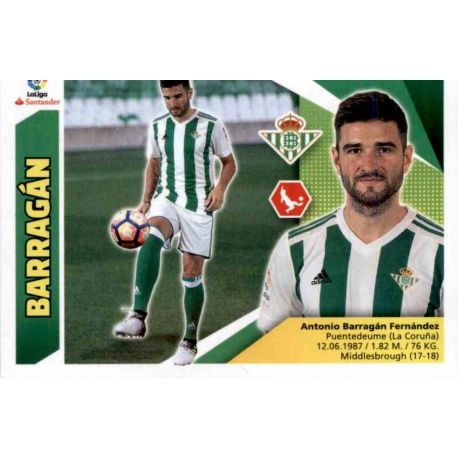 Barragán Betis UF3 Ediciones Este 2017-18