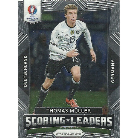 Thomas Muller Germany Scoring Leaders SL-5 Prizm Uefa Euro 2016 France