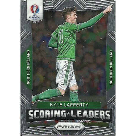 Kyle Lafferty Northern Ireland Scoring Leaders SL-7 Prizm Uefa Euro 2016 France