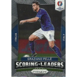 Graziano Pelle Italy Scoring Leaders SL-9 Prizm Uefa Euro 2016 France