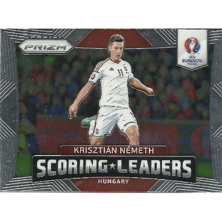 Krisztian Nemeth Hungary Scoring Leaders SL-23 Prizm Uefa Euro 2016 France