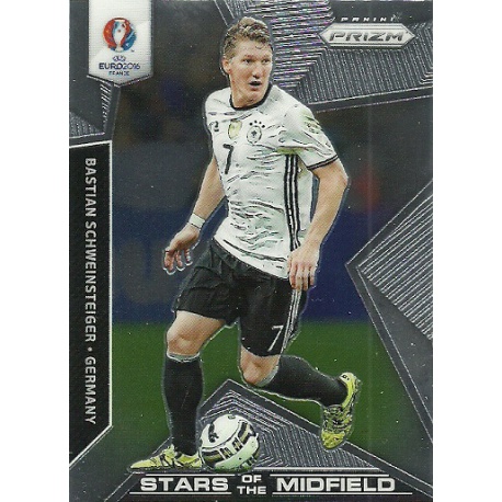 Bastian Schweinsteiger Germany Stars of the Midfield SM-4 Prizm Uefa Euro 2016 France