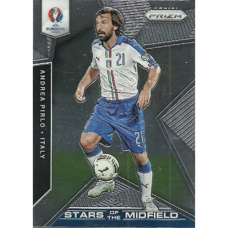 Andrea Pirlo Italy Stars of the Midfield SM-6 Prizm Uefa Euro 2016 France