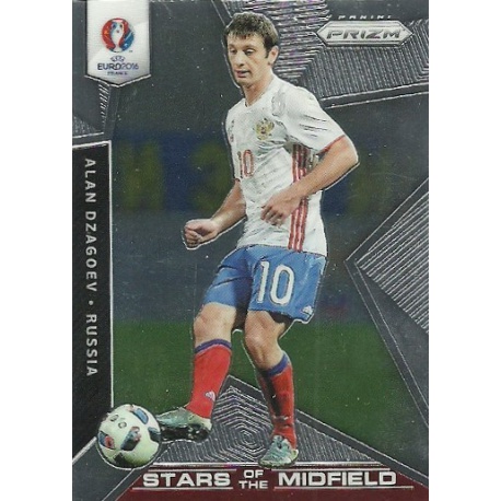 Alan Dzagoev Russia Stars of the Midfield SM-10 Prizm Uefa Euro 2016 France