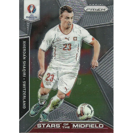 Xherdan Shaqiri Switzerland Stars of the Midfield SM-12 Prizm Uefa Euro 2016 France