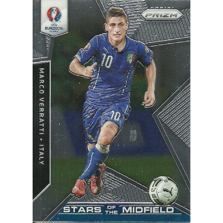 Marco Verratti Italy Stars of the Midfield SM-14 Prizm Uefa Euro 2016 France