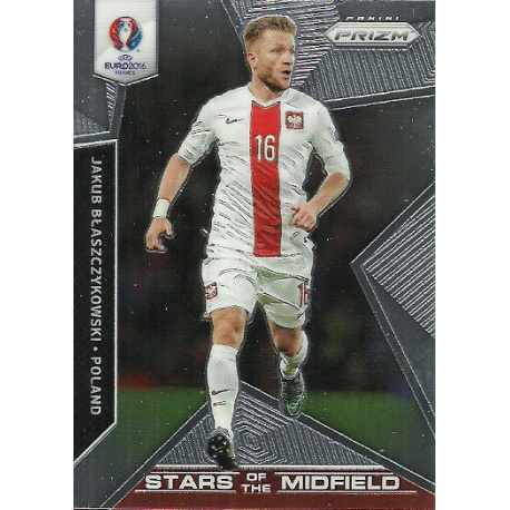 Jakub Blaszczykowski Poland Stars of the Midfield SM-26 Prizm Uefa Euro 2016 France