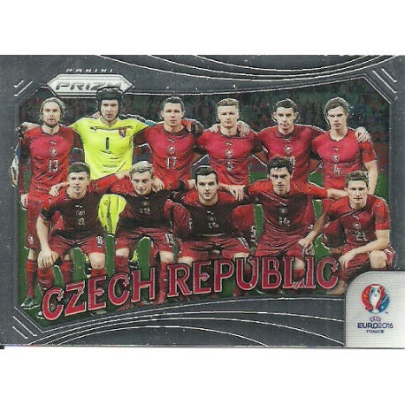 Czech Republic Czech Republic Team Photos TP-12 Prizm Uefa Euro 2016 France