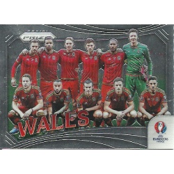 Wales Wales Team Photos TP-21 Prizm Uefa Euro 2016 France