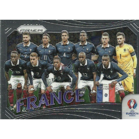 France France Team Photos TP-24 Prizm Uefa Euro 2016 France