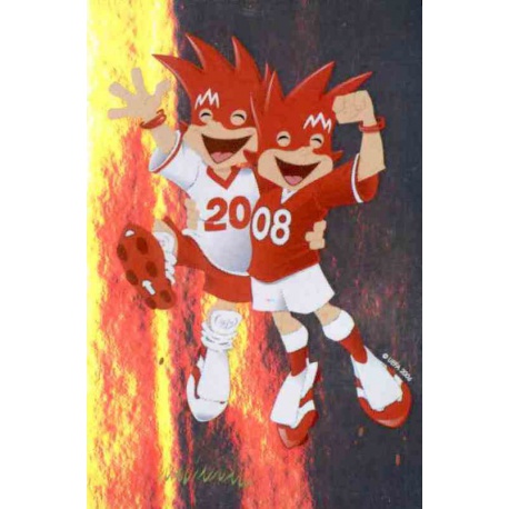 Official Mascot 5 Panini Uefa Euro 2008 Austria Switzerland