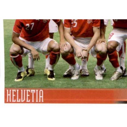 Team Photo 3 Switzerland 49 Panini Uefa Euro 2008 Austria Switzerland