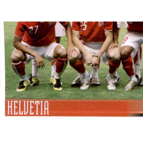 Team Photo 3 Switzerland 49 Panini Uefa Euro 2008 Austria Switzerland