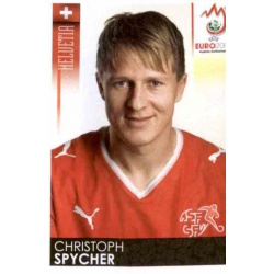 Christoph Spycher Switzerland 58 Panini Uefa Euro 2008 Austria Switzerland