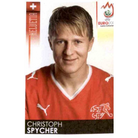 Christoph Spycher Switzerland 58 Panini Uefa Euro 2008 Austria Switzerland