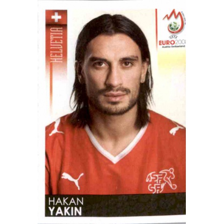 Hakan Yakin Switzerland 64 Panini Uefa Euro 2008 Austria Switzerland
