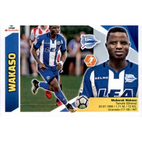 Wakaso Alavés UF20 Ediciones Este 2017-18