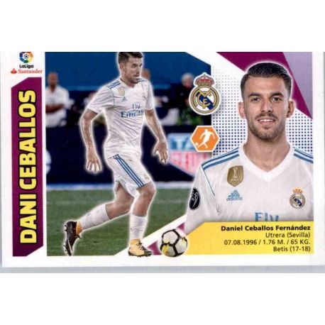 Dani Ceballos Real Madrid UF23 Ediciones Este 2017-18