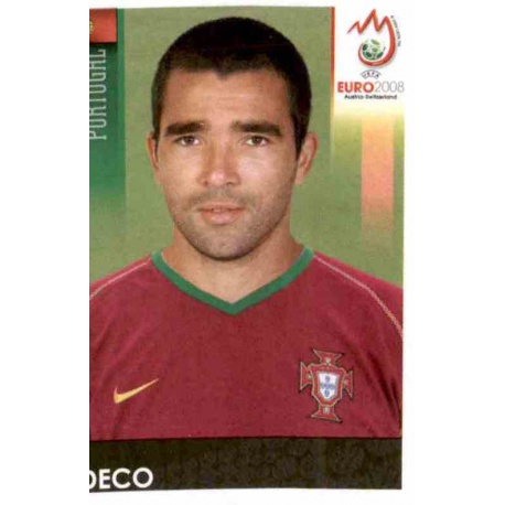 Deco Portugal 116 Panini Uefa Euro 2008 Austria Switzerland