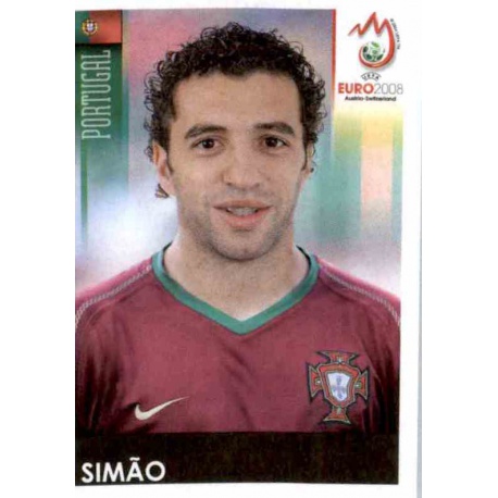 Simão Portugal 119 Panini Uefa Euro 2008 Austria Switzerland