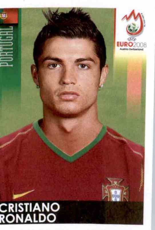 Offer Online Cristiano Ronaldo Portugal Panini Euro 2008