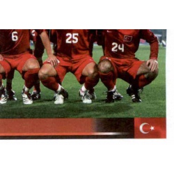 Team Photo 4 Turkey 128 Panini Uefa Euro 2008 Austria Switzerland