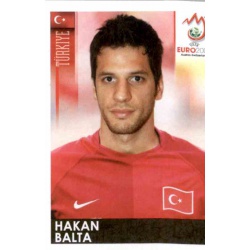 Hakan Balta Turkey 135 Panini Uefa Euro 2008 Austria Switzerland