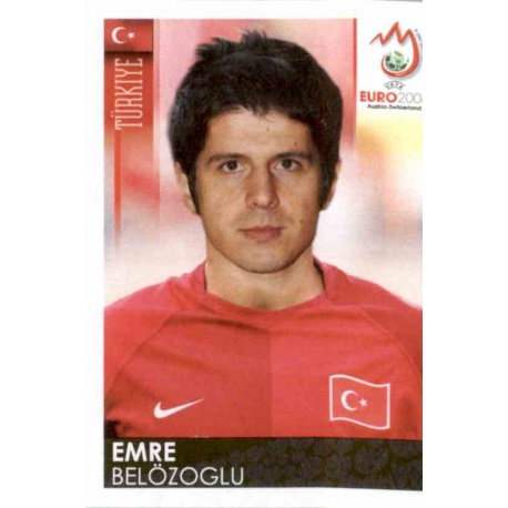 Emre Belözoglu Turkey 140 Panini Uefa Euro 2008 Austria Switzerland