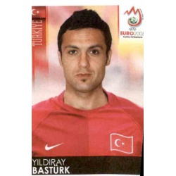 Yildiray Bastürk Turkey 142 Panini Uefa Euro 2008 Austria Switzerland