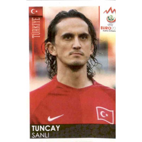 Tuncay Sanli Turkey 144 Panini Uefa Euro 2008 Austria Switzerland