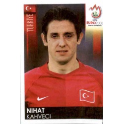 Nihat Kahveci Turkey 146 Panini Uefa Euro 2008 Austria Switzerland