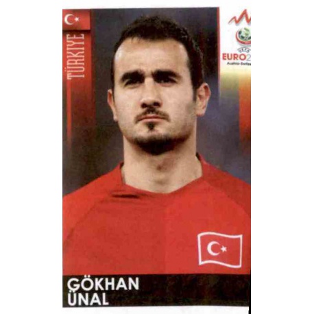 Gökhan Ünal Turkey 147 Panini Uefa Euro 2008 Austria Switzerland