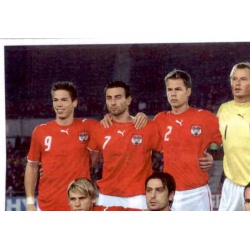 Team Photo 1 Austria 151 Panini Uefa Euro 2008 Austria Switzerland