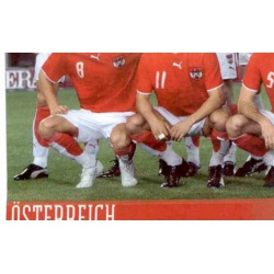 Team Photo 3 Austria 153 Panini Uefa Euro 2008 Austria Switzerland