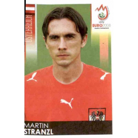 Martin Stranzl Austria 163 Panini Uefa Euro 2008 Austria Switzerland