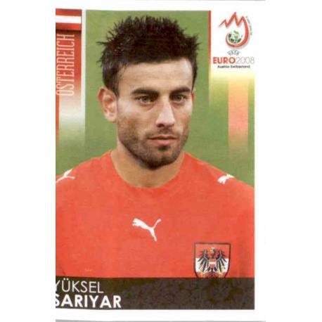 Yüksel Sariyar Austria 166 Panini Uefa Euro 2008 Austria Switzerland