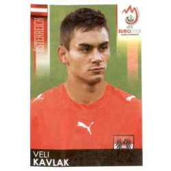 Veli Kavlak Austria 168 Panini Uefa Euro 2008 Austria Switzerland