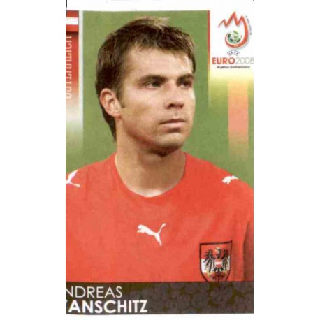 Andreas Ivanschitz Austria 170 Panini Uefa Euro 2008 Austria Switzerland