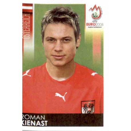 Roman Kienast Austria 172 Panini Uefa Euro 2008 Austria Switzerland