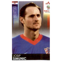 Josip Simunic Croatia 183 Panini Uefa Euro 2008 Austria Switzerland