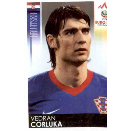 Vedran Corluka Croatia 185 Panini Uefa Euro 2008 Austria Switzerland